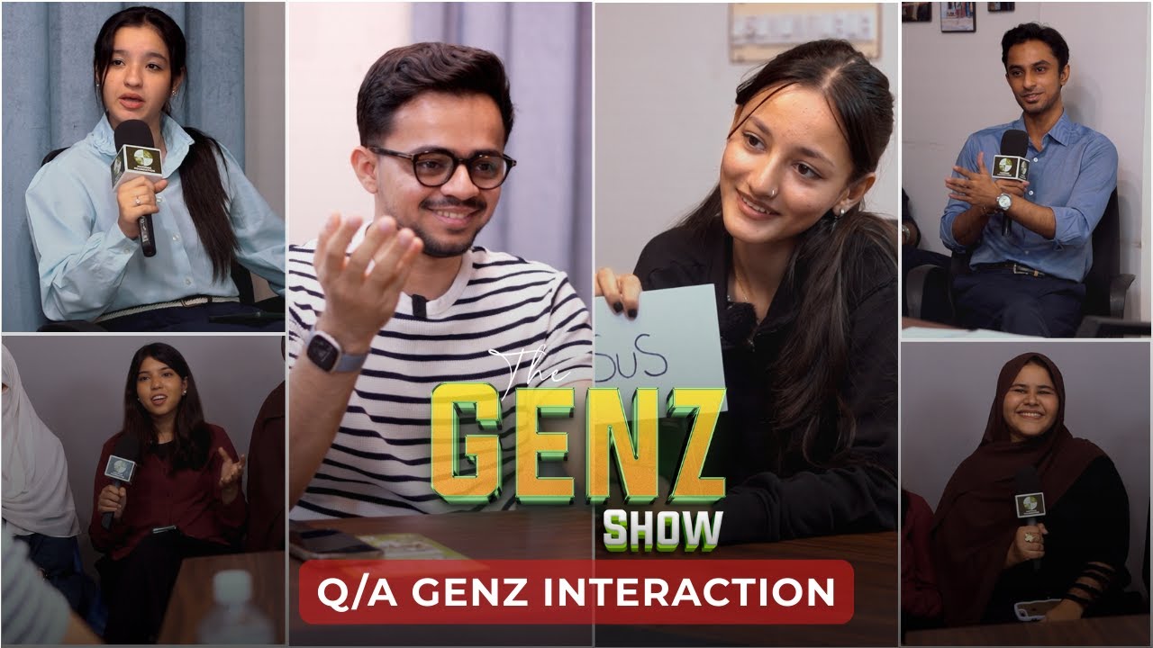 The Gen Z Show | Live Question Answers | Interaction with Hammad Foundation Reps