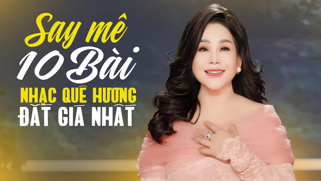 SAY MÊ 10 Bài Nhạc Quê Hương Đắt Giá Nhất - LK Tình Ca Măng Đen Băng Tâm