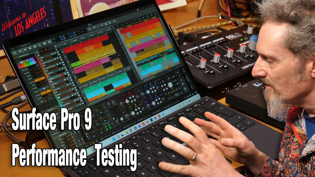 Surface Pro 9 Performance Testing for Music Production
