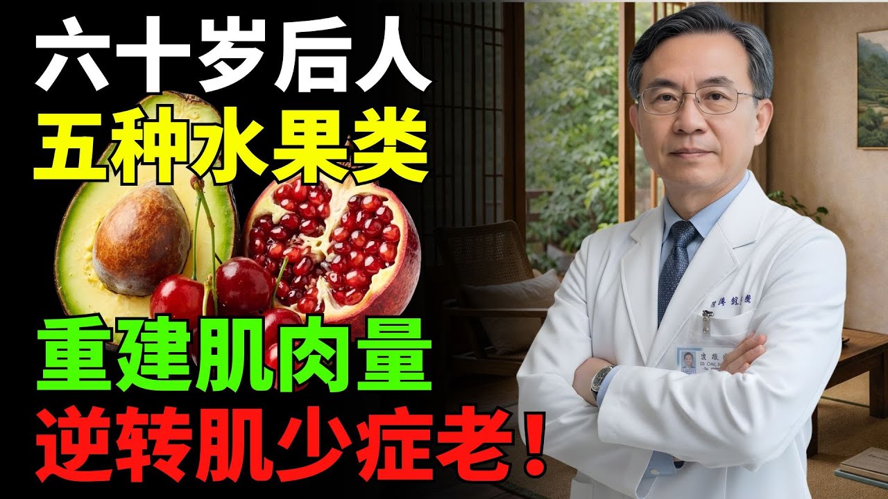 腿無力、走不穩不只是年紀——5種水果有助維持肌肉量