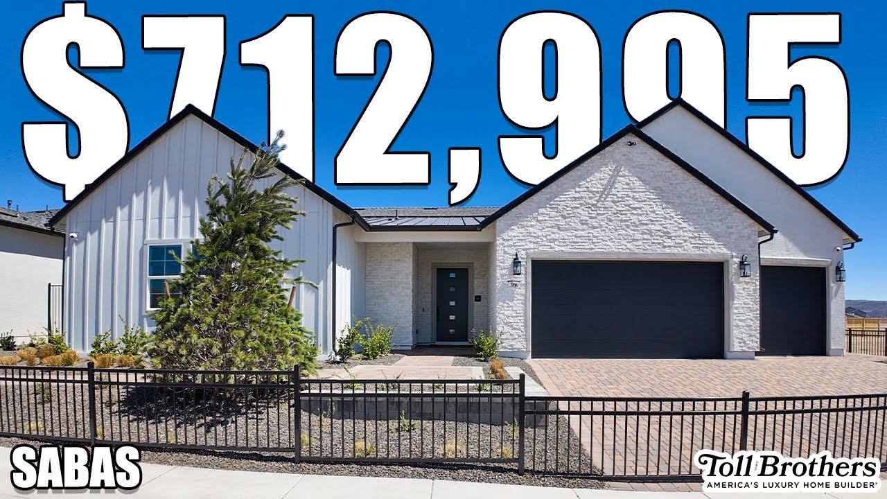 Homes for Sale in Sparks Nevada | Sabas Floor Plan Tavira at Stonebrook by Toll Brothers