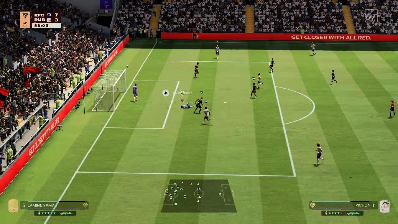 A great goal with Pichon!