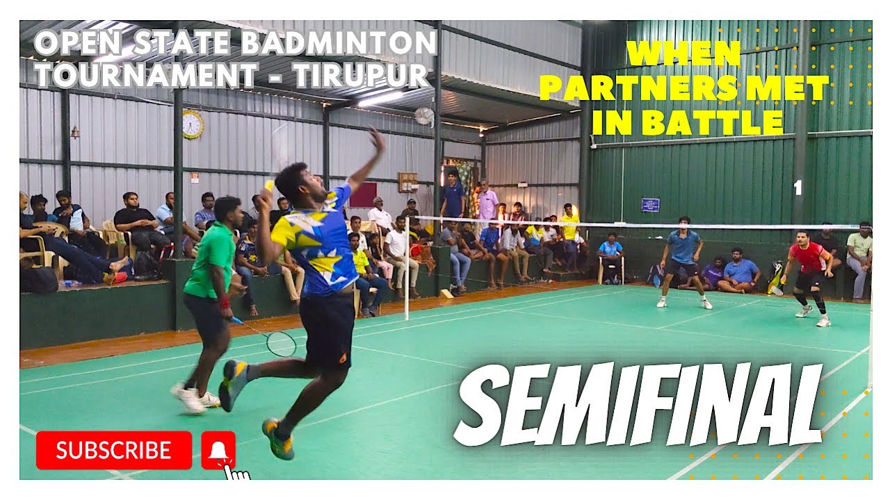 DHILEPAN/DEV ACHARIYA vs PURUSOTHAMAN/CHRISTOPHER || SemiFinal - JUMBLED DOUBLES || Tirupur 2024