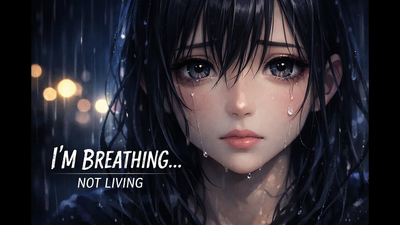 I’m Breathing… Not Living | Extreme Sad Girl Song 🌧️💔