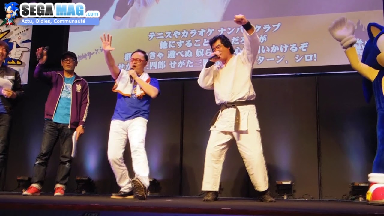 [SEGA FES 2019] Segata Sanshiro et Takenobu Mitsuyoshi en duo sur la scène
