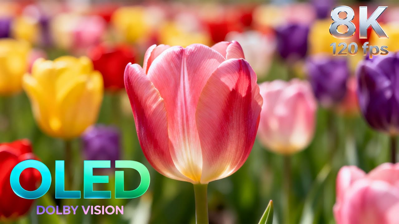 Colorful Flowers – A Visual Masterpiece | 16K HDR 240fps Dolby Vision