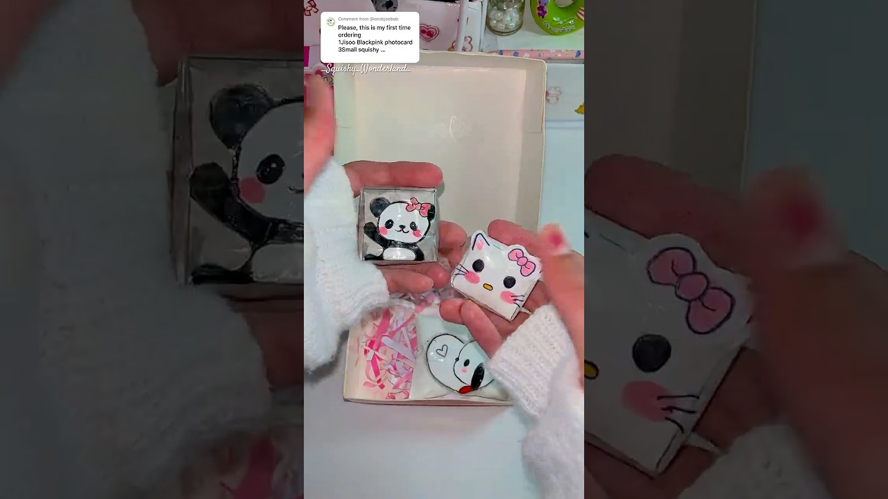 Why kawaii squishies are taking over your feed #squishy #satisfying #jisoo #diy