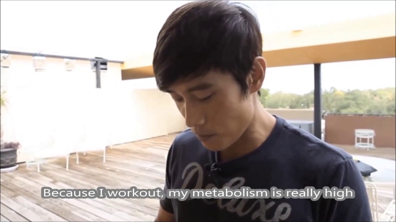 [ENG SUB] Top Korean actor, Lee Byung-Hun workouts and a glimpse of his lifestye !!