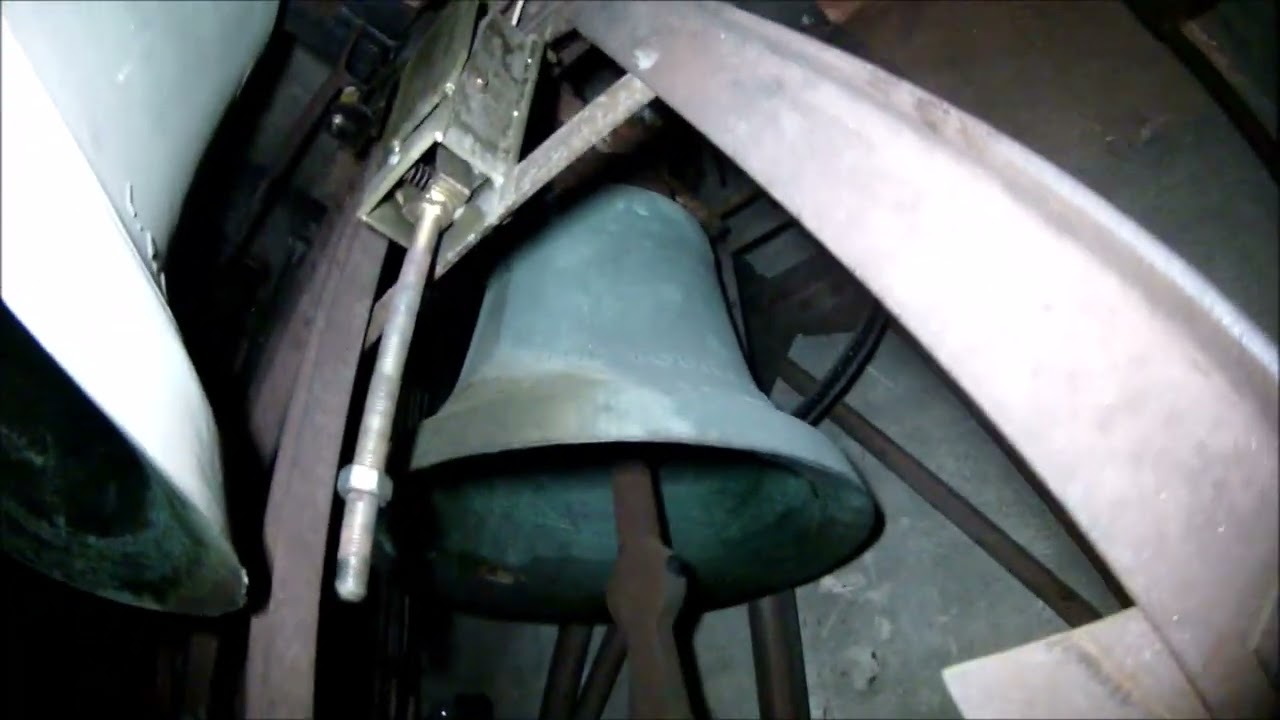 Kostelany nad Moravou - kostel sv. Floriána - zvony - večerní zvonění před bohoslužbou #bells 