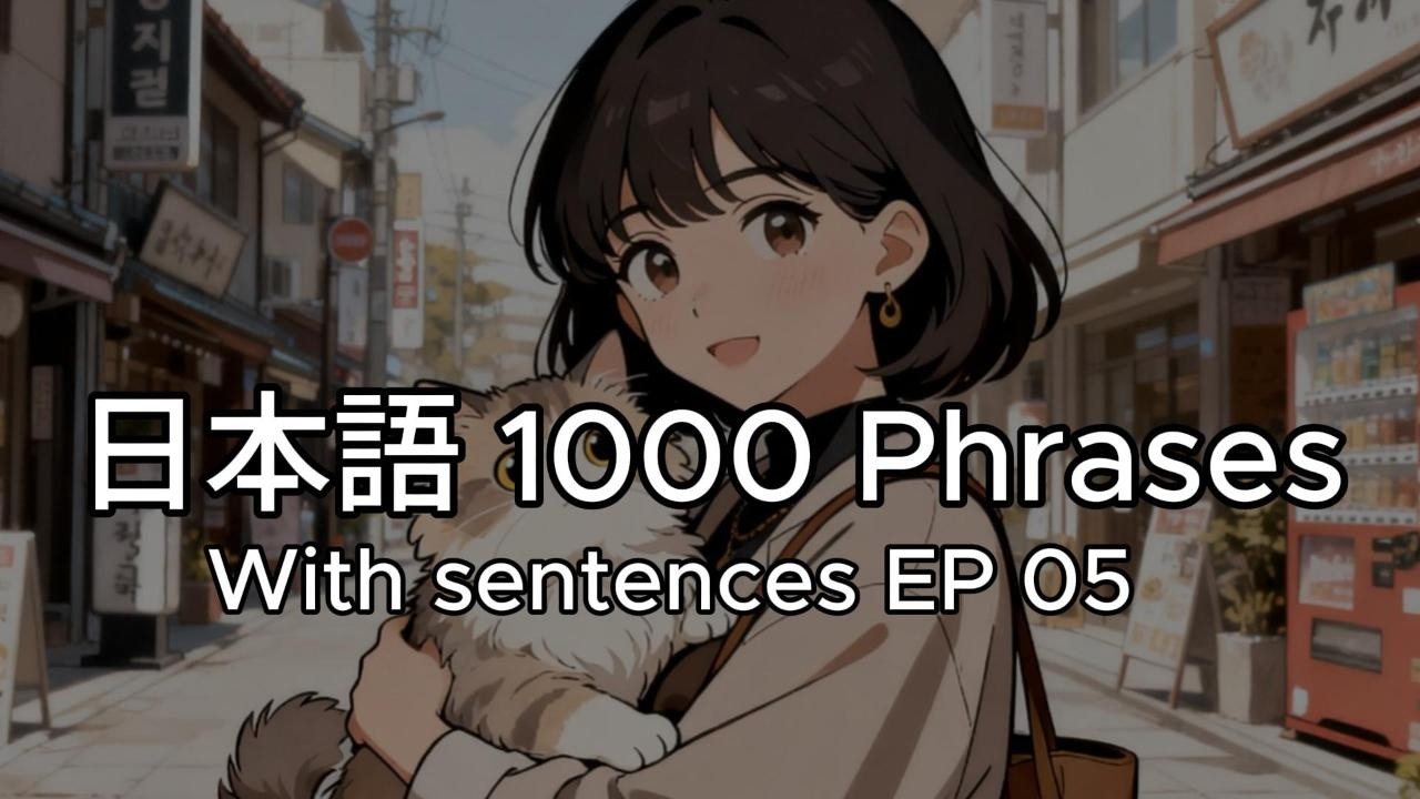 日本語N5 1000 Phrases EP05