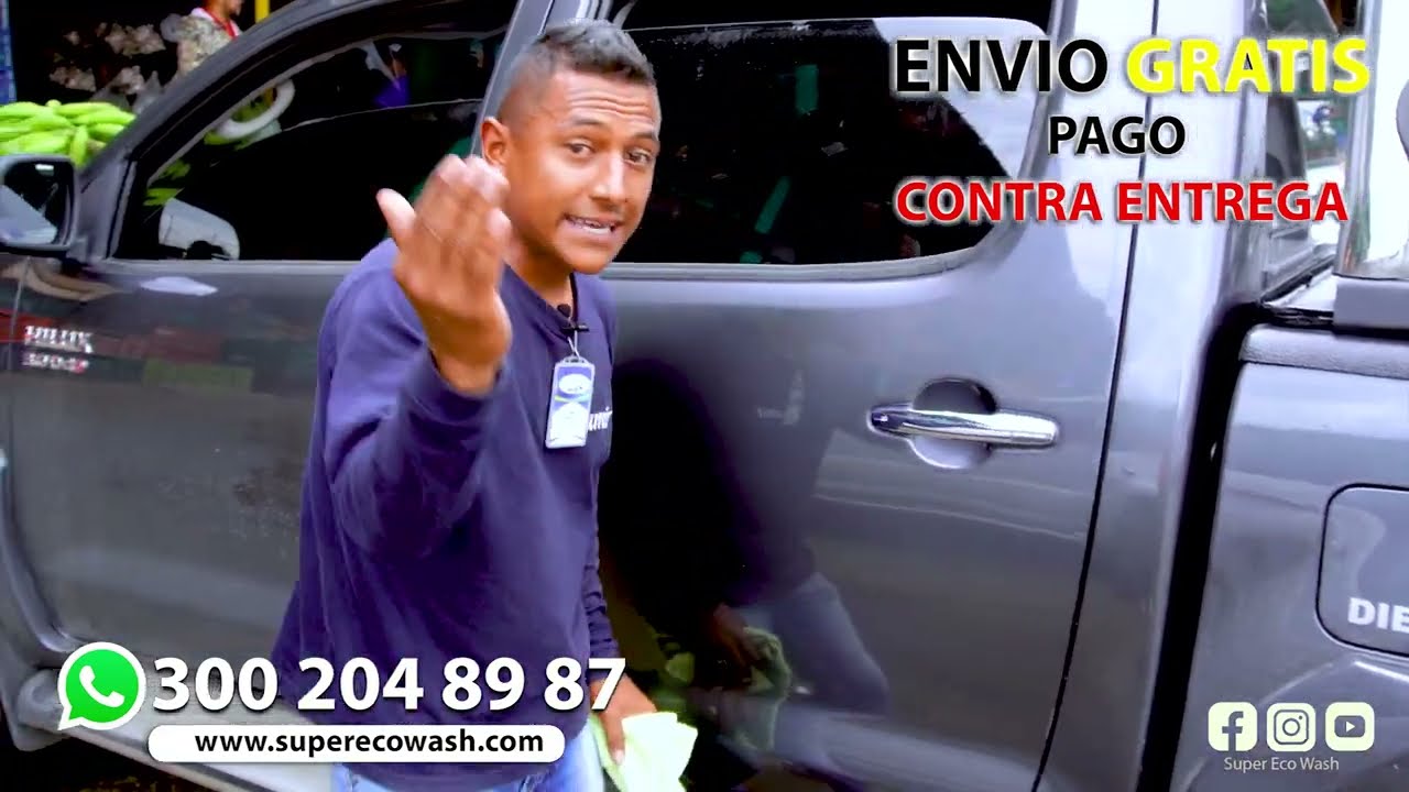 SUPER ECO WASH - 5 EN UNO - CUIDA EL MEDIO AMBIENTE