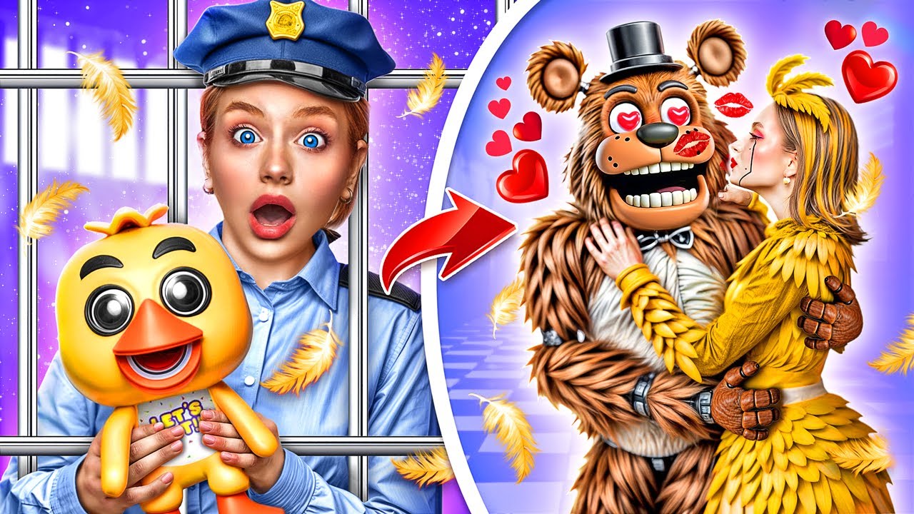Freddy ve Chica AŞIK MI OLUYOR?! FNaF ile Olağanüstü Saklambaç!