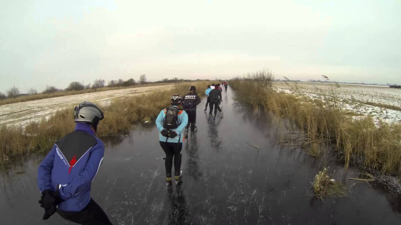 natuurijs schaatsen de deelen 20 1 2013