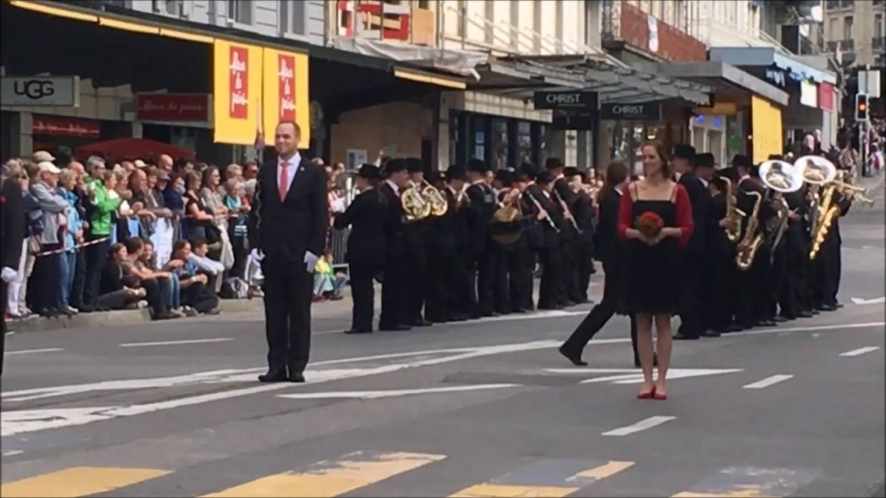 Blechharmonie Kirchberg  SG am Musikfest in Montreux 2016
