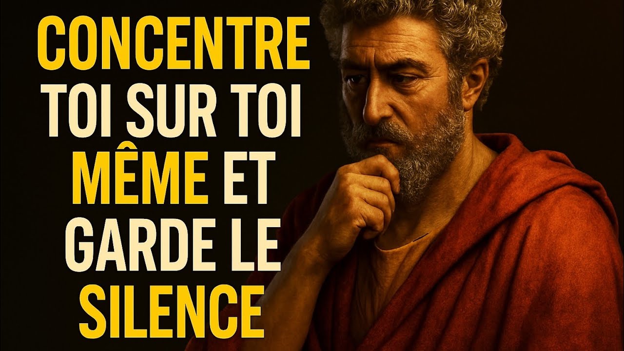 CONCENTRE-TOI SUR TOI-MÊME ET GARDE LE SILENCE | PHILOSOPHIE STOÏCIENNE.#stoïcisme #foryou 