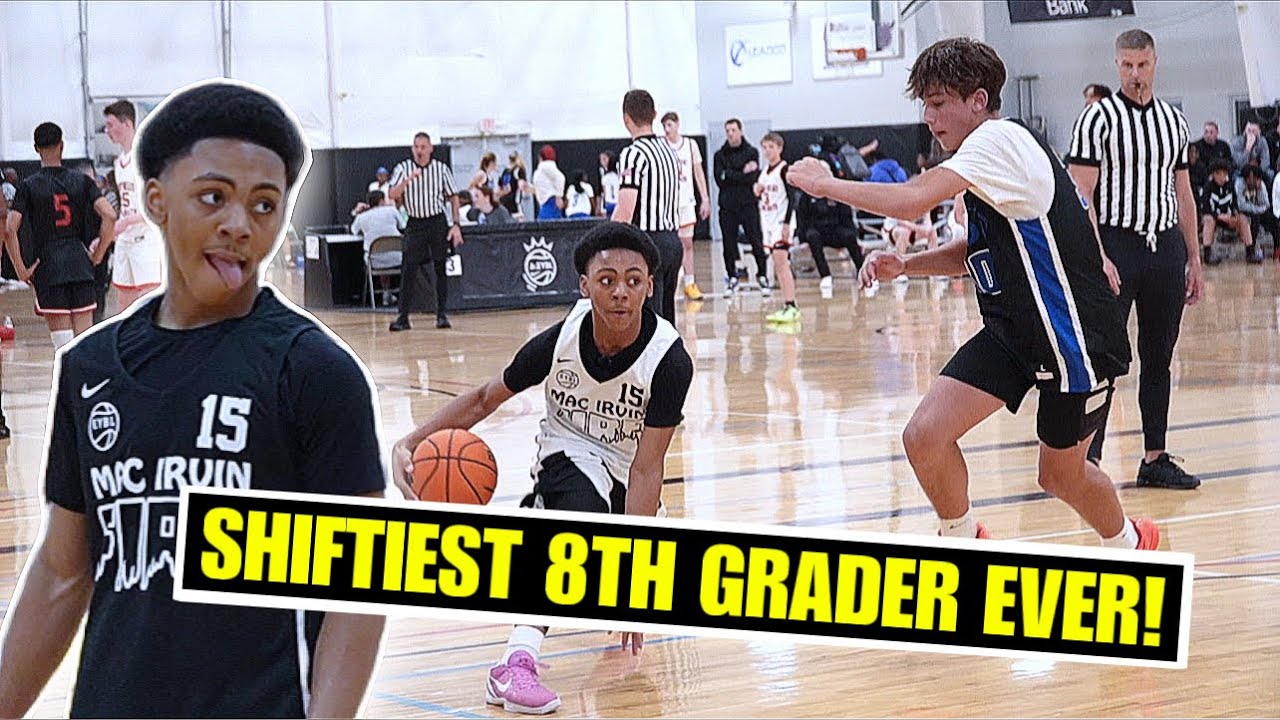 Darrius Hawkins Jr. Is The SHIFTIEST 8th Grader in America!! Hoopcityfilms Mixtape Vol. 1