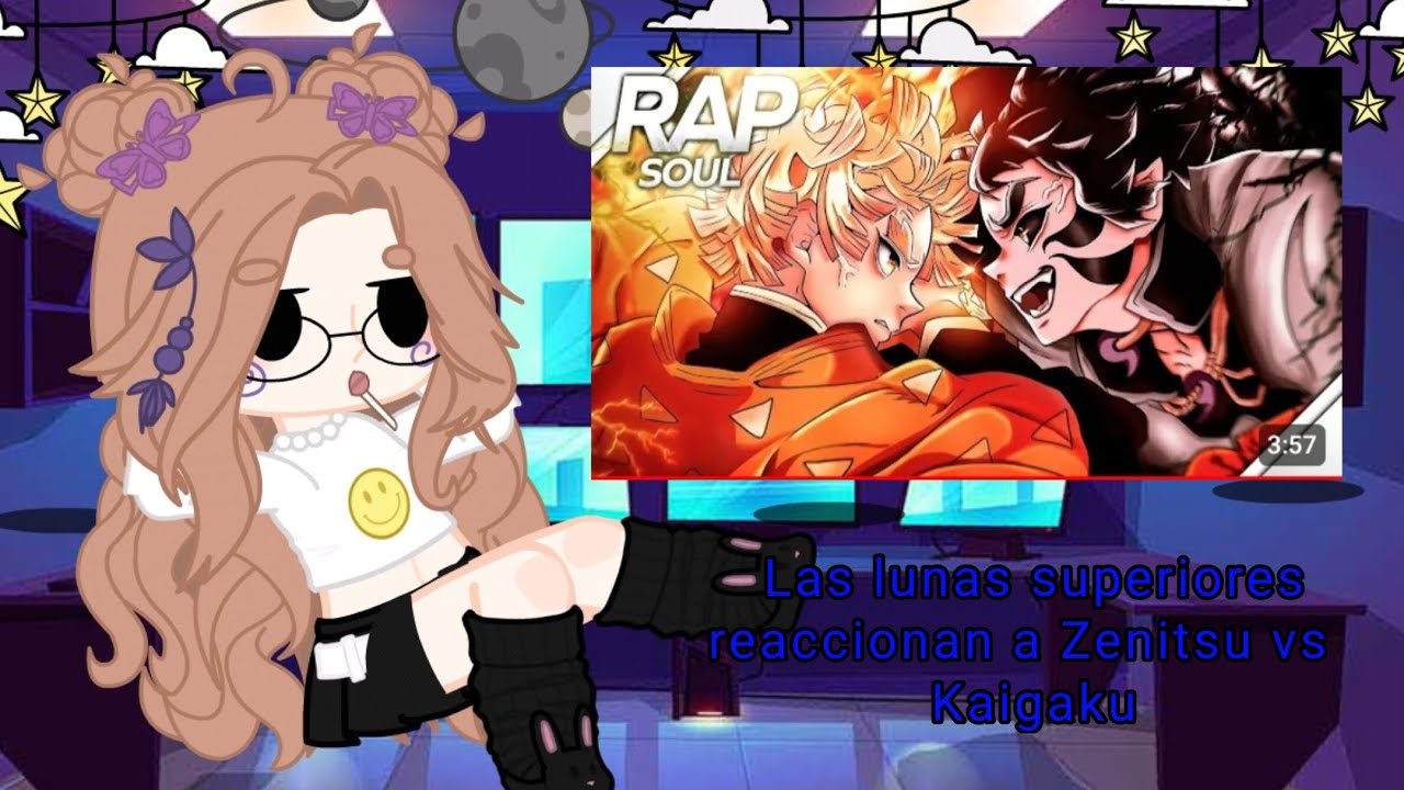 ⚠️Spoilers ⚠️ Las Lunas superiores reaccionan a Zenitsu Vs Kaigaku⚡🌩dos hermanos del rayo🌩