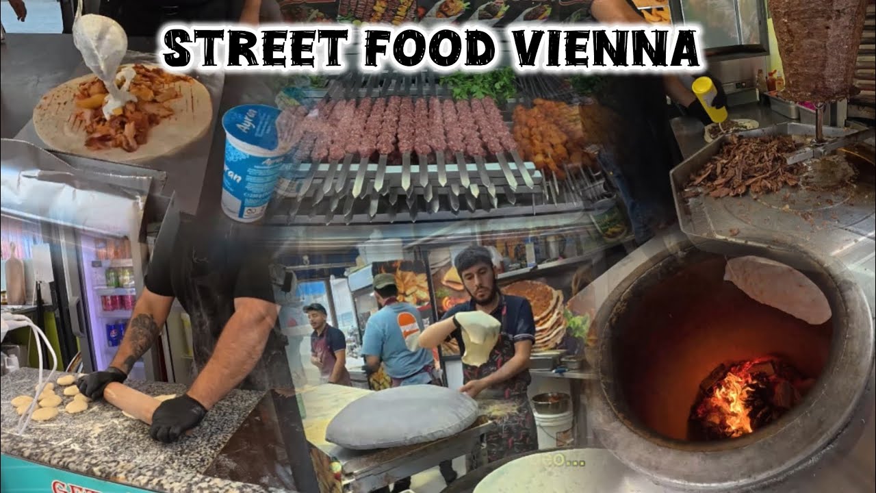 Street food Vienna, Austria 4K
