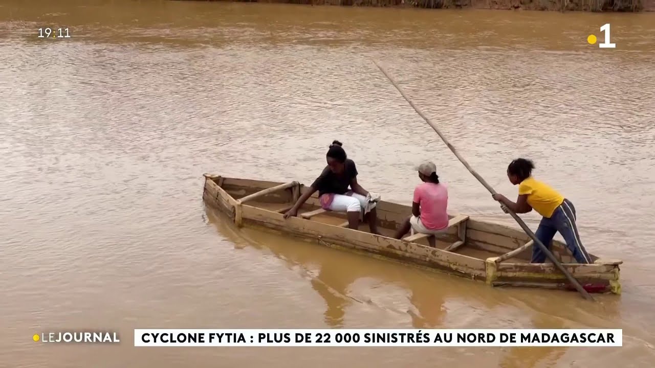 Cyclone Fytia : plus de 22000 sinistrés au nord de Madagascar