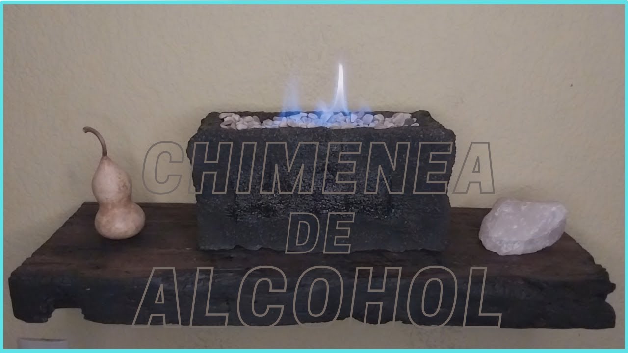 Crea una Hermosa Chimenea de Alcohol de Cemento en Casa