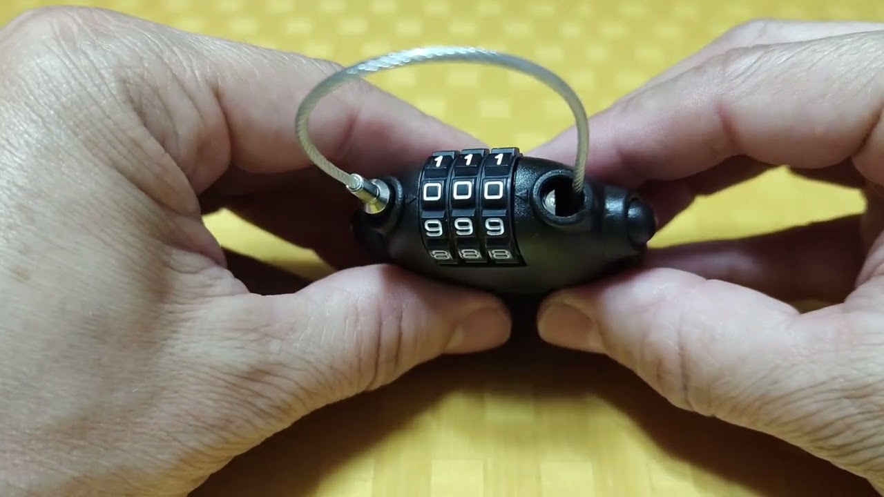 Trocar Senha Cadeado Telescópio - Dica Legal