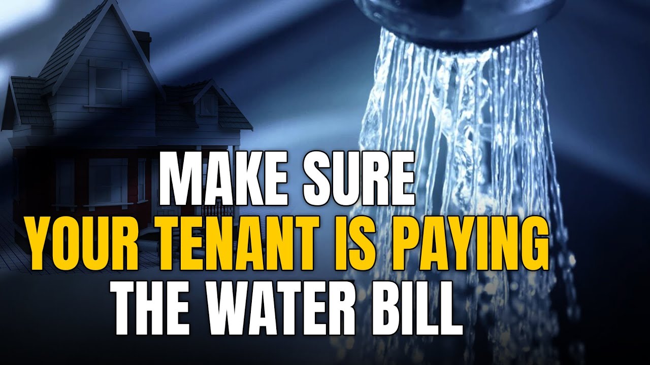 Landlord Tip of the Week: Make Sure Your Tenant Is Paying The Water Bill