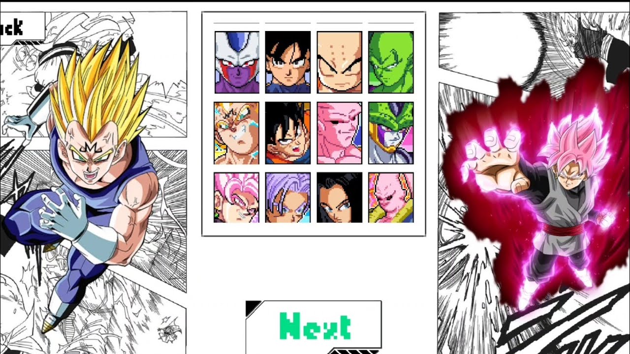 MAJIN VEGETA VS ROSE GOKU BLACK | DREAM MATCH