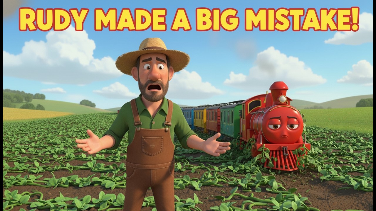 Rudy Made A Big Mistake! I English Moral Story I Animated Kids Story