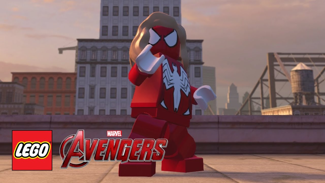 LEGO Marvel's Avengers - Spider-Girl Free Roam With Commentary