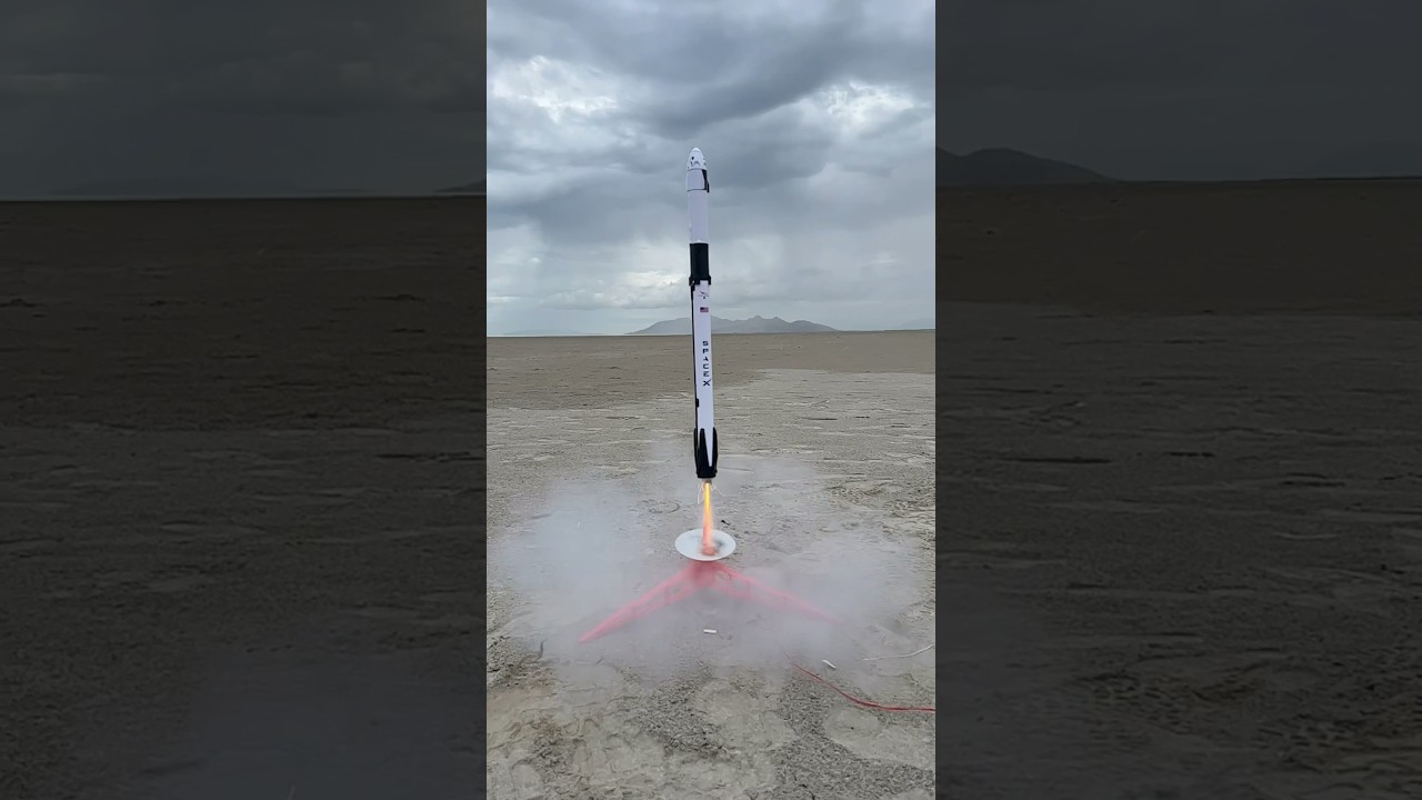 Falcon 9  from @EstesRockets1