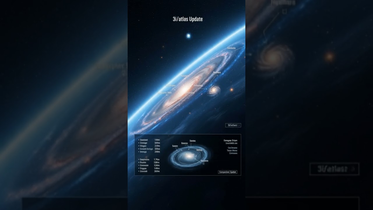 3I/Atlas COMET Где сегодня Обновление