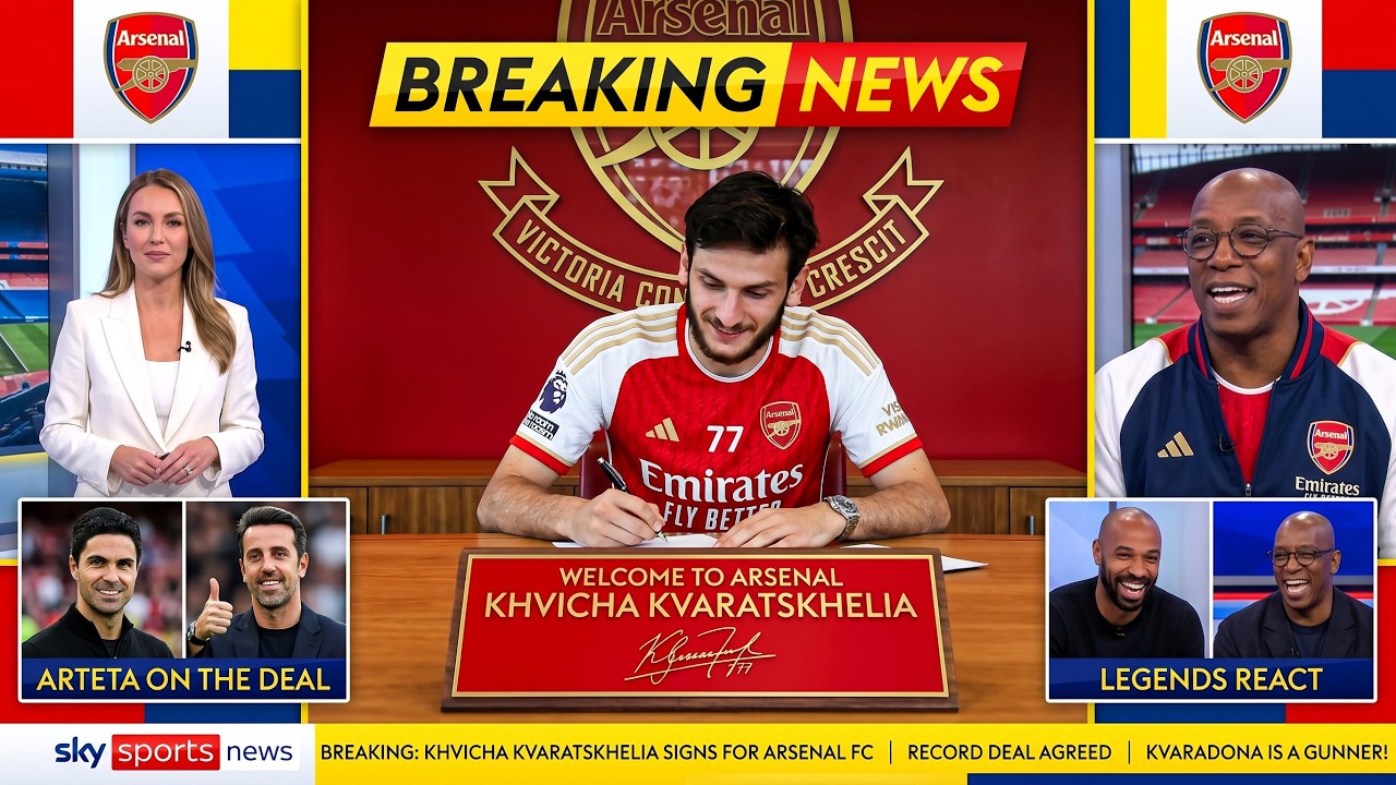 Arsenal Signing &pound;140M Superstar as PSG Take Firm Transfer Stance | Kvaratskhelia to Arsenal?