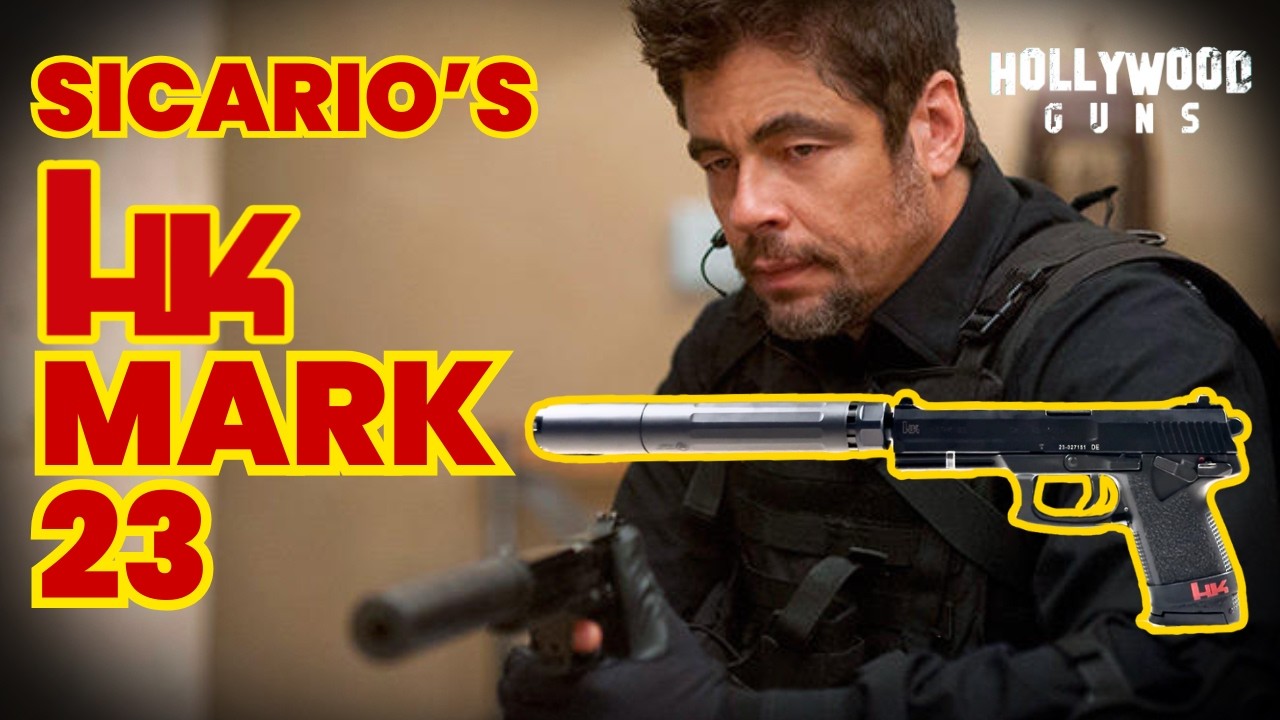Is this the Quietest Gun Hollywood Ever Used? HK Mark 23 in Sicario