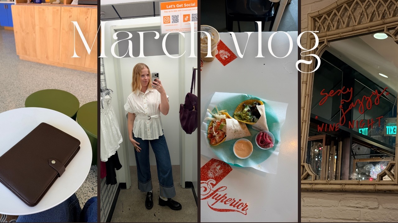 Last month being 24 (March vlog)