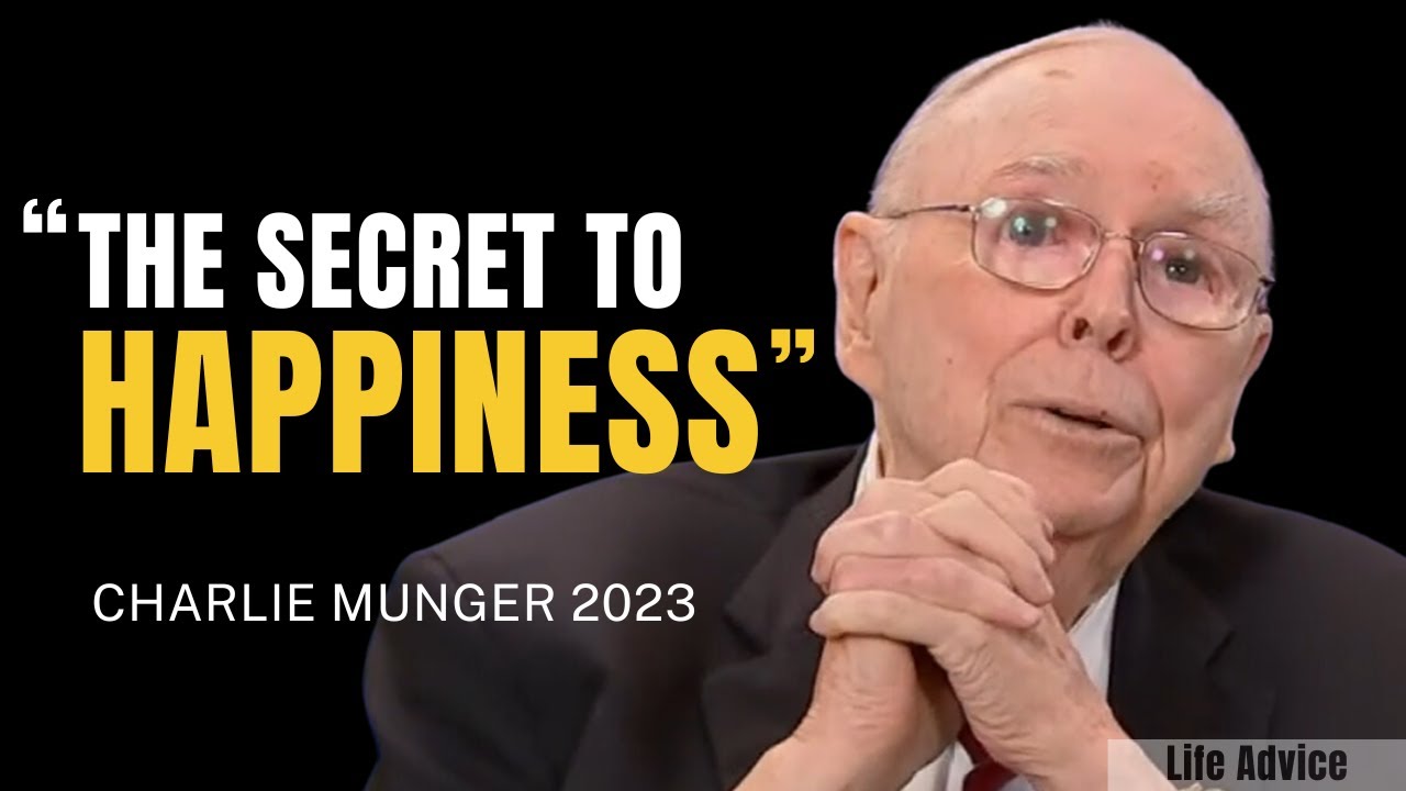 Charlie Munger - THE SECRET TO HAPPINESS | Daily Journal 2023 【C:C.M 293】