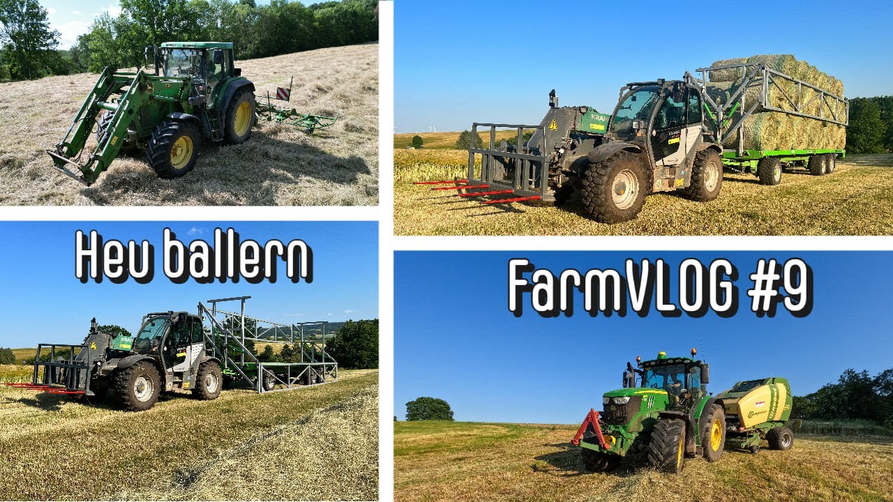 FarmVLOG #9: Heu ballern