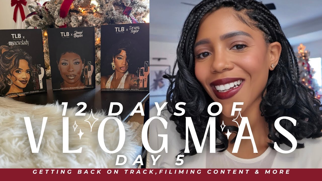 VLOGMAS, день 5 | В жизни всякое случается ✨ Обновленный уход за кожей + Съемка нового контента