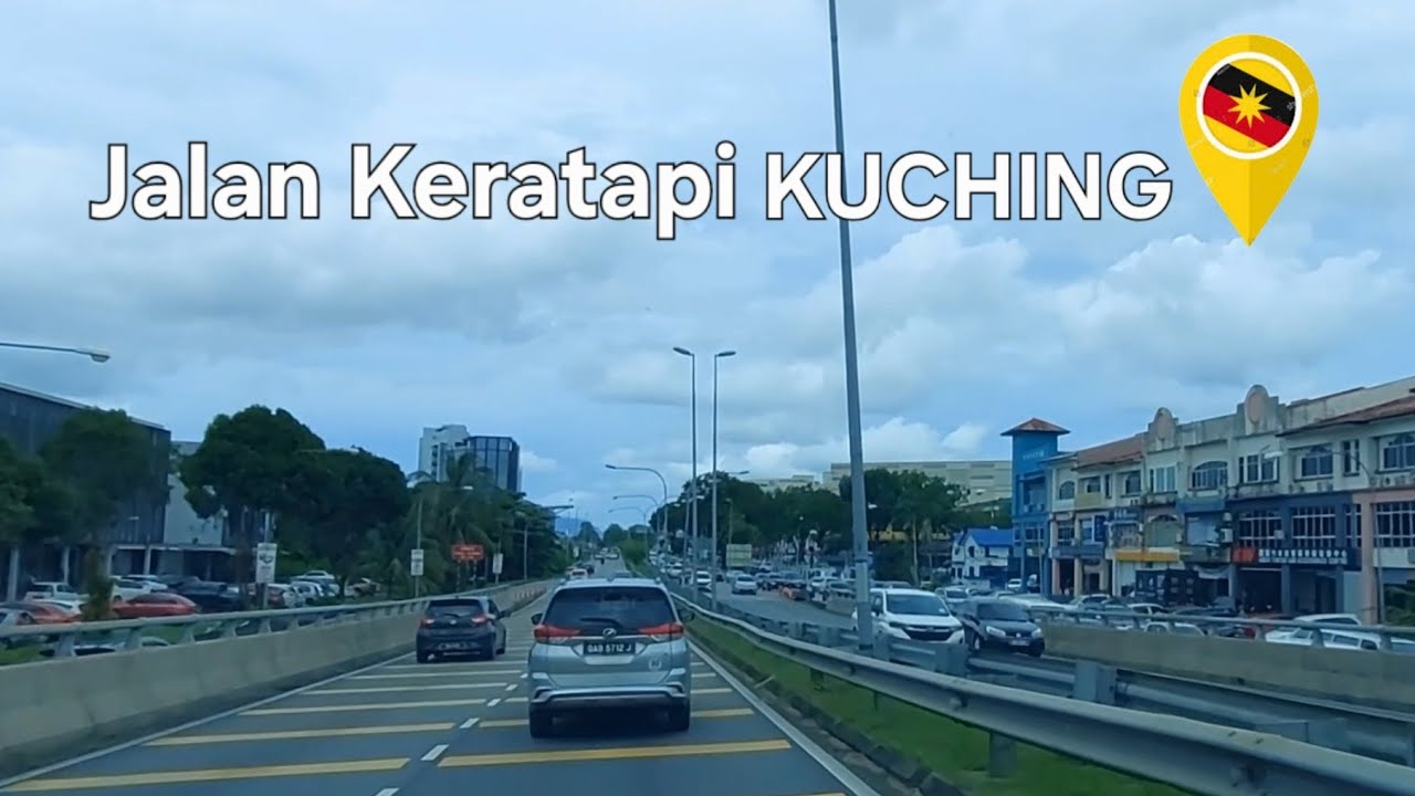 KUCHING CITY DRIVE⭐️RONDA RONDA GUYS😄SARAWAK UPDATE‼️