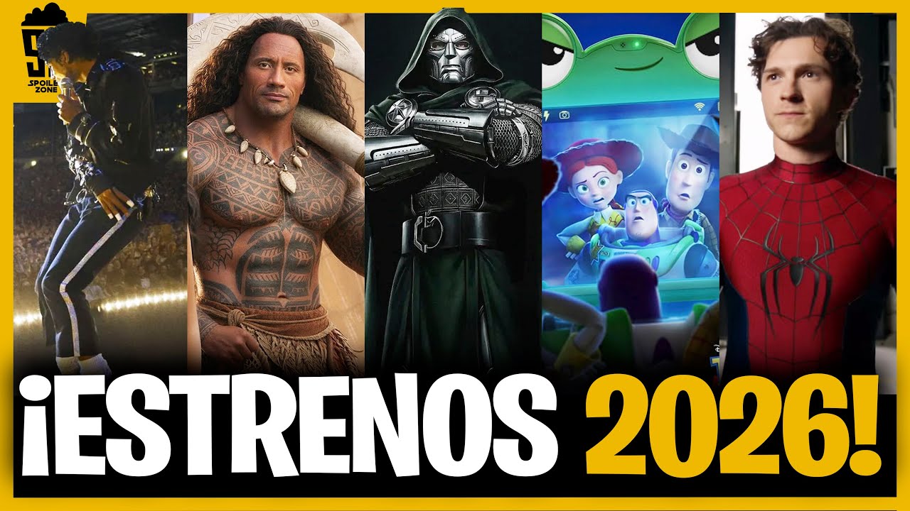 Estas son LAS PELÍCULAS MAS ESPERADAS en el CINE en el 2026