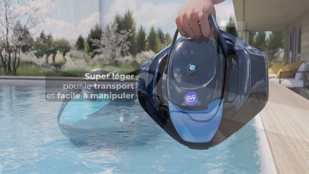 RBG90 : Le robot qui révolutionne le nettoyage des piscines | Moovo™ 90