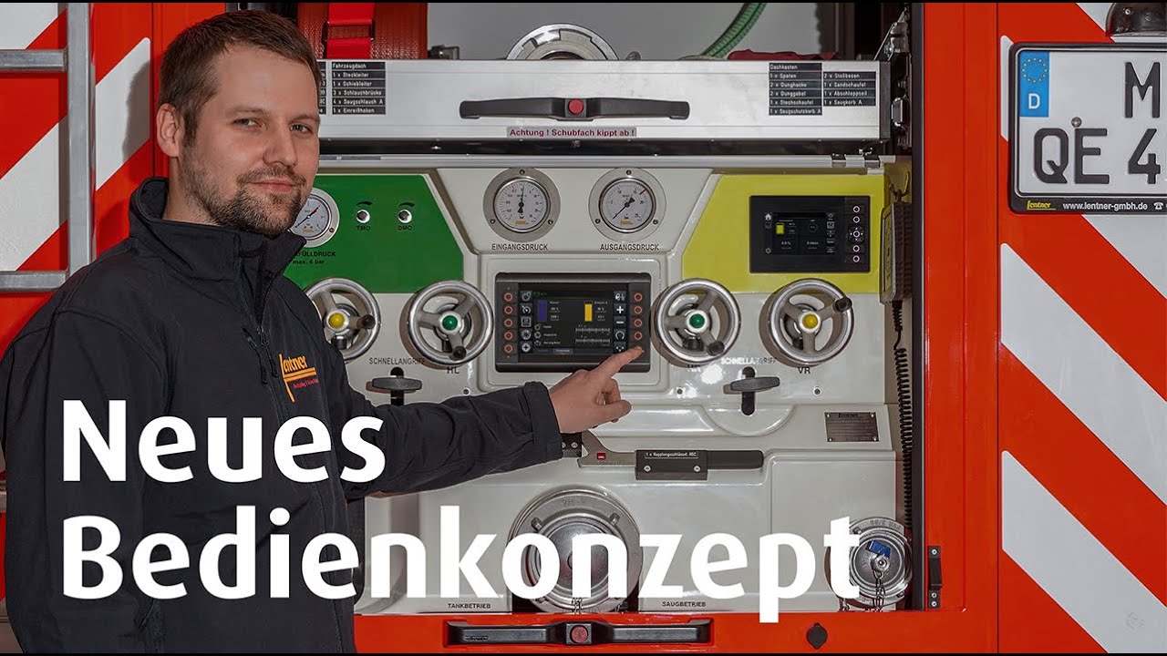 Neues Auxilium-Bedienkonzept für Pumpe und Schaum