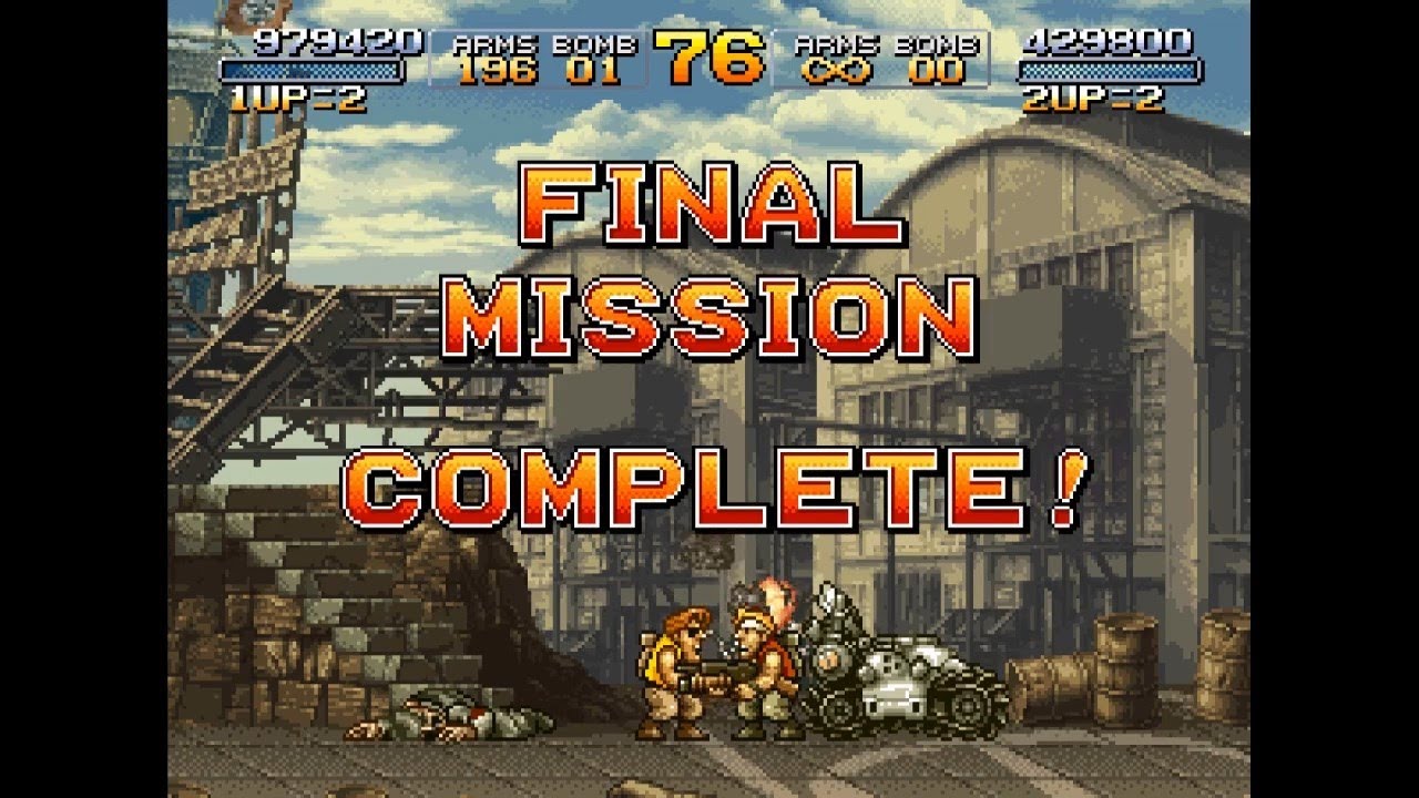 【Steam】メタルスラッグ　2人プレイ(Online - Coop)　ノーミスALL【Metal Slug】