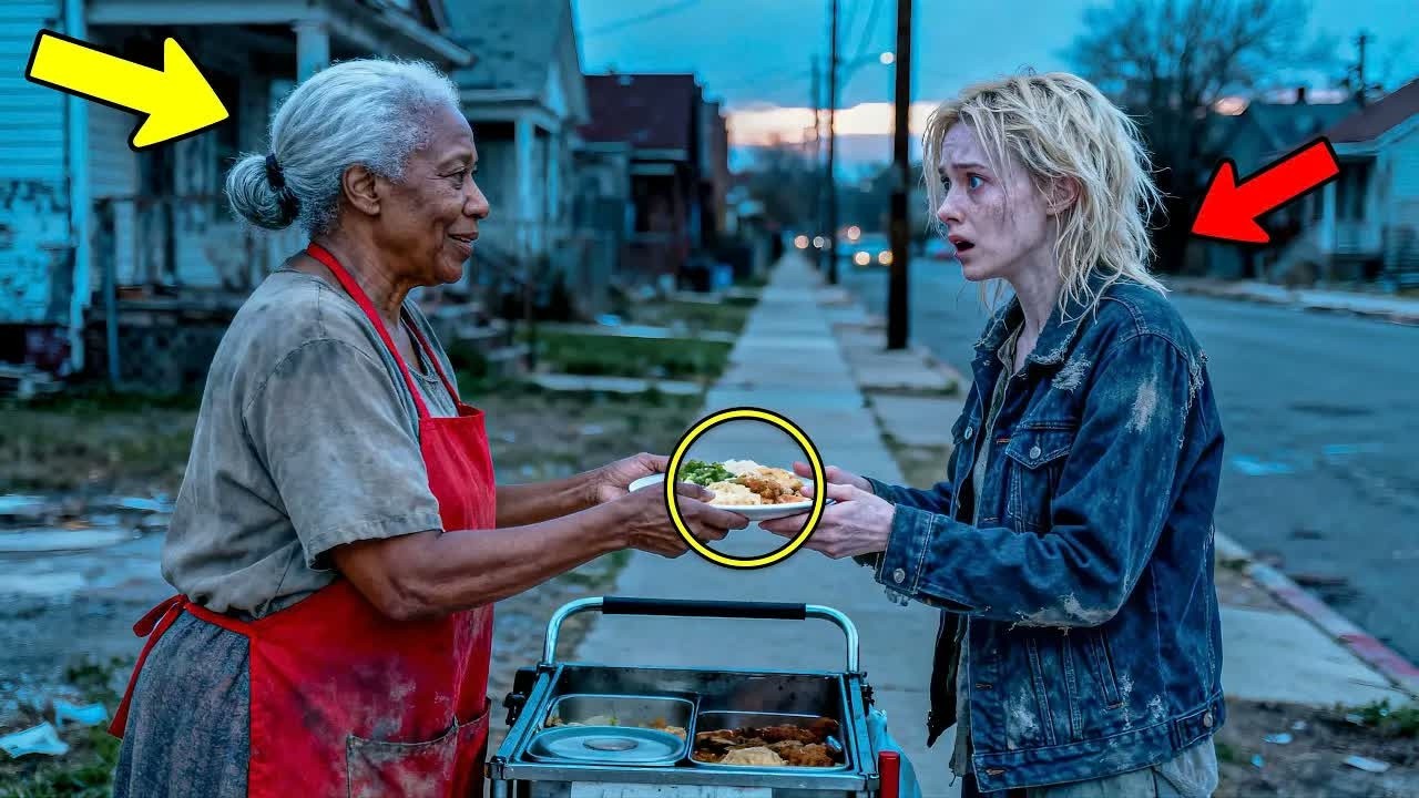 An Old Black Woman Fed a Homeless Single Mom Daily, Then One Day, Four SUVs Pulled Up