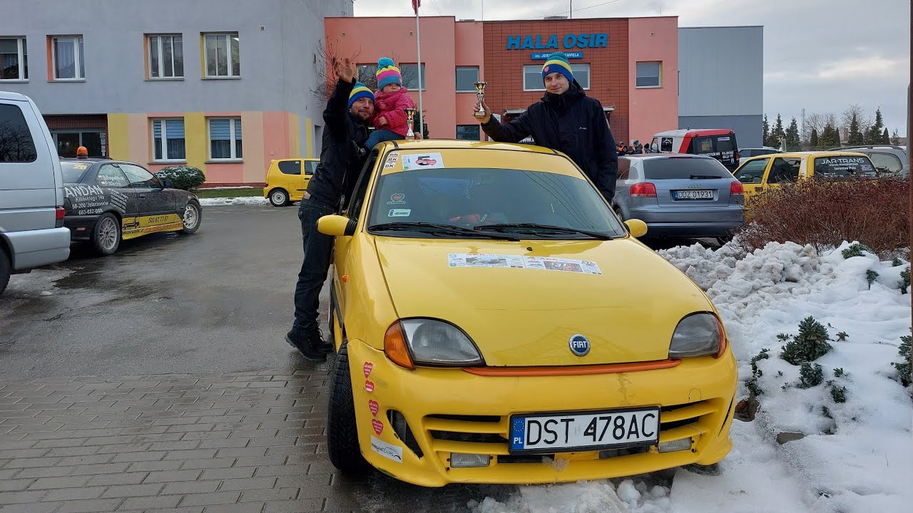 KJS RAJDOWA ORKIESTRA BARWACZ GROUP 2023: P. Libera/ S. Fintz Fiat Seicento Sporting OS06 Dobrocin