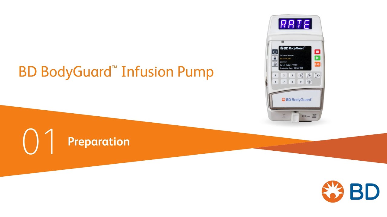 BD BodyGuard™ Infusion Pump 01 Preparation