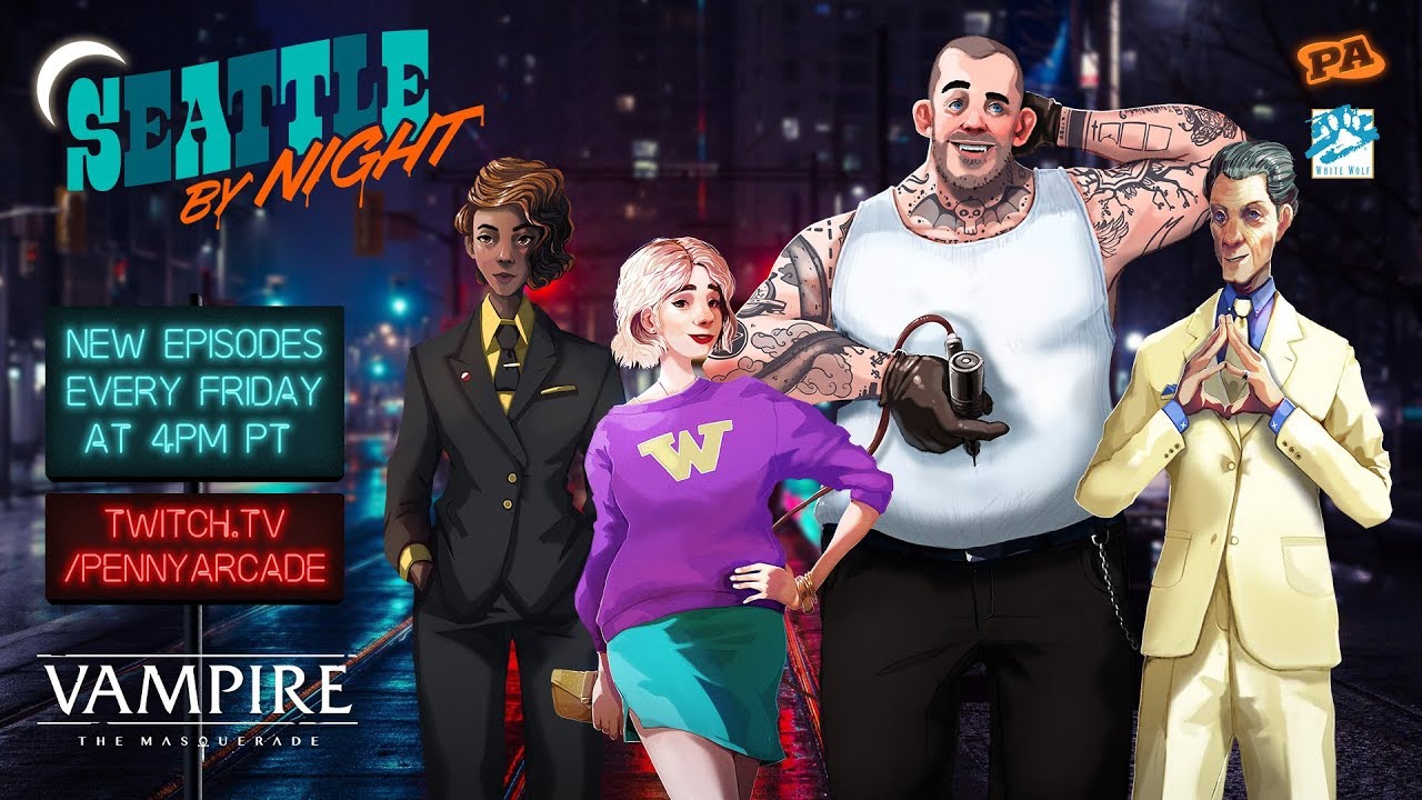 Vampire: The Masquerade: Seattle By Night Episode 1 - Immortality