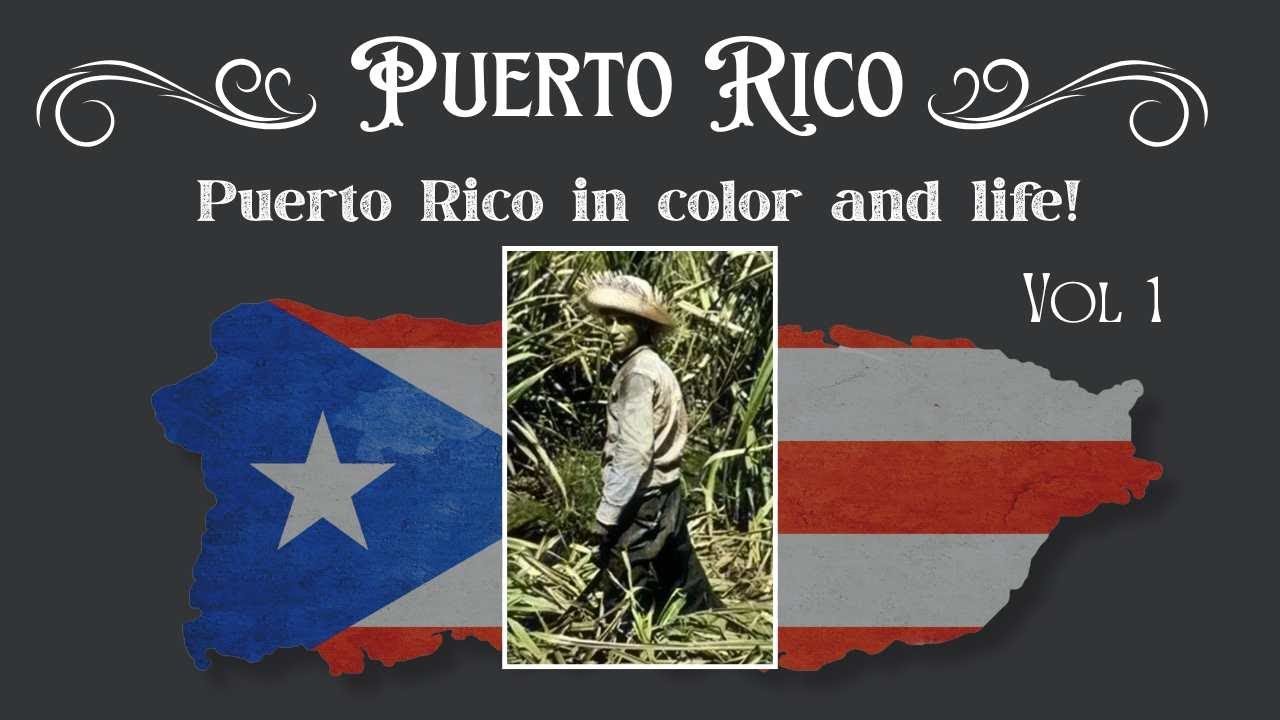 Antique photos of Puerto Rico-some brought to life!!