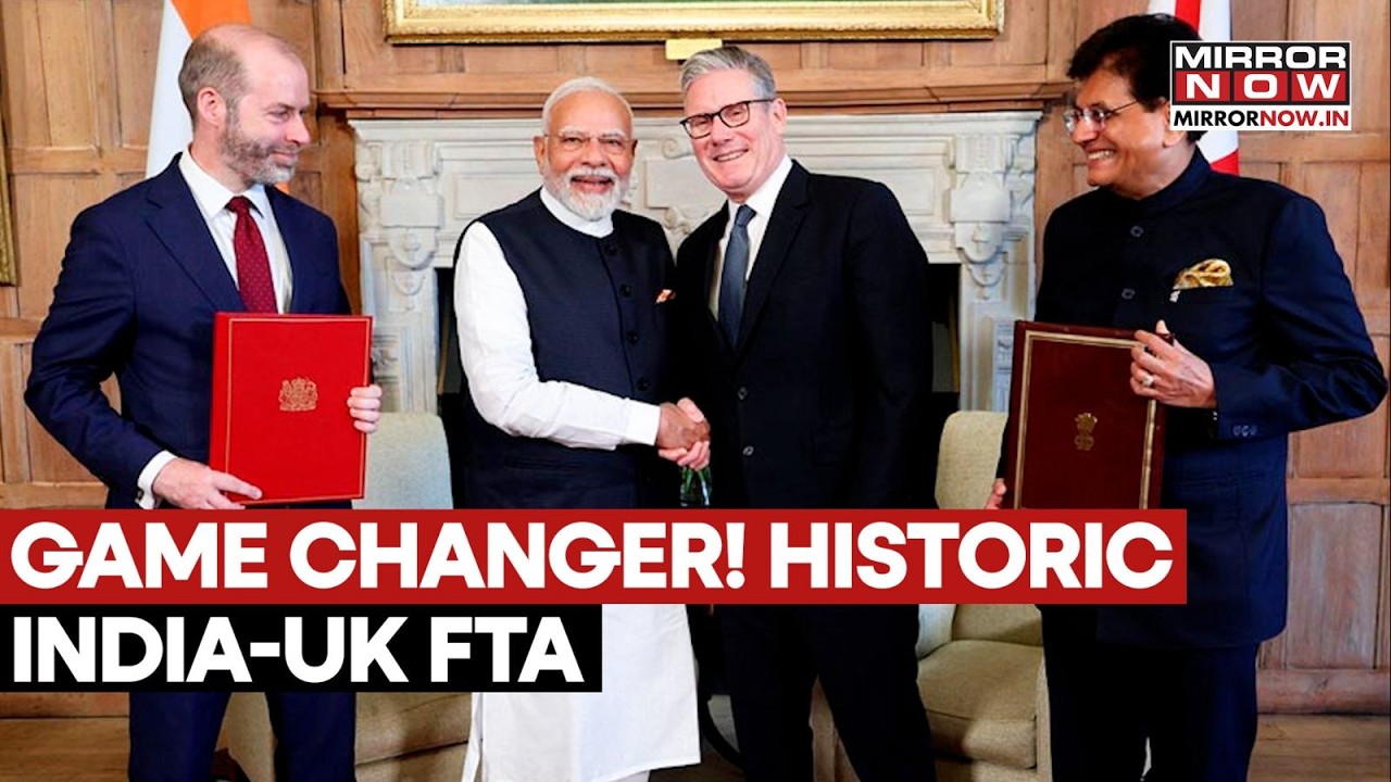PM Modi And Starmer Seal The Deal: Landmark India-UK Trade Pact Finalised At G7 Summit | Watch