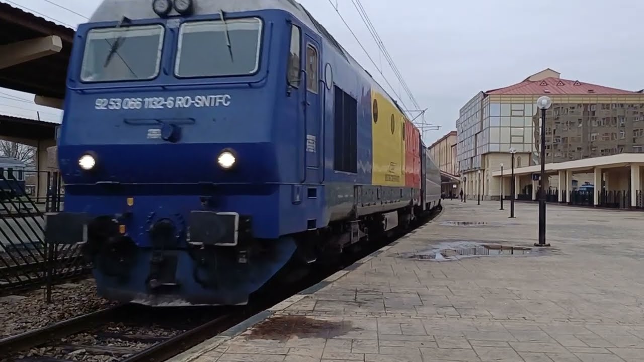 trenuri în gara Iași (2023.11.20)