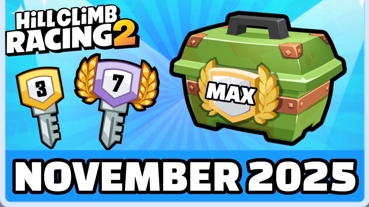 🔥ALL ADVENTURE KEYS NOVEMBER 2025 - Hill Climb Racing 2